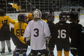 hockey camp participants 