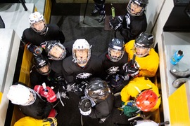 Hockey Camp On-Ice Skill Stations