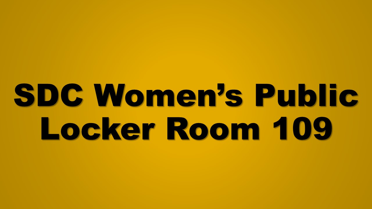 SDC Women's Public Locker Room 109